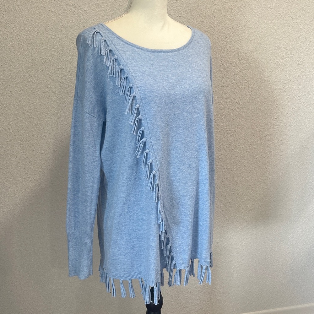Lilly Pulitzer Sky Blue Knit Tunic Sweater